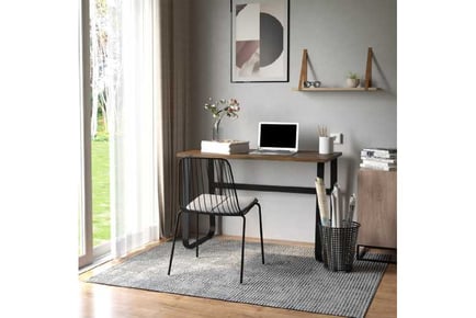 Industrial Writing Desk w/ Metal Legs