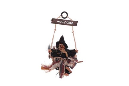 NEW Halloween Witch Magic Broom Pendant