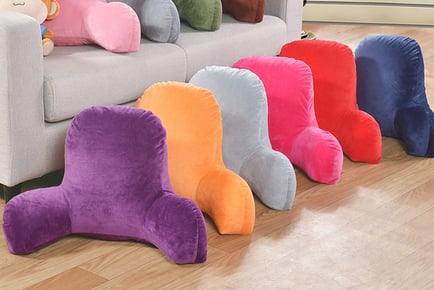 Plush Lumbar Support Sofa Cushion with Arm - 8 Colours