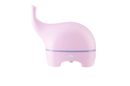 Elephant Aroma Diffuser & Humidifier - Pink or White