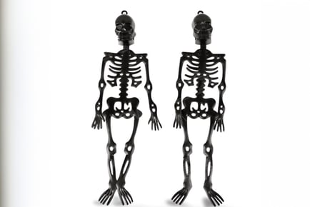 Halloween Hanging Skeletons -2 or 6
