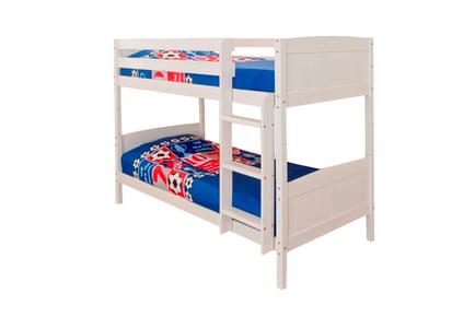 Children's Bunk Beds - 4 Colours & Mattress Option!
