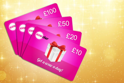 £10, £20, £50 or £100 Wowcher Gift Card