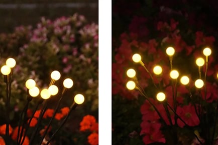 Floating Firefly Solar LED Garden Lights - 1 or 2pk