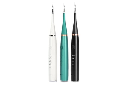 2-in-1 Electric Ultrasonic Toothbrush & Teeth Cleaner - 3 Colours