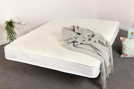 Memory Foam Spring Quilted Stress Free Mattress - 5 Sizes