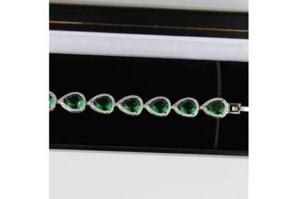 Emerald Cut Pear Cut Bracelet