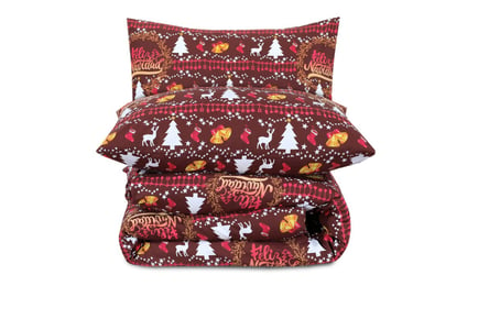 Christmas Duvet Bedding Set - 3 Designs Available