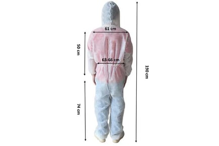 2xHazmat Protection Disposable Suits