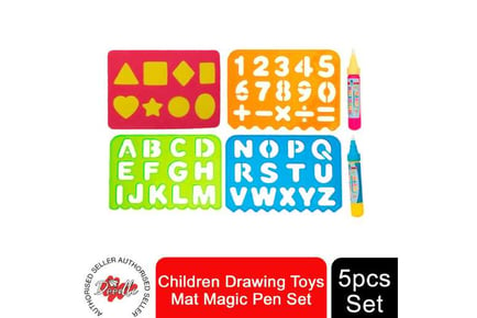 Doodle Drawing Toys Mat Magic Pen Set