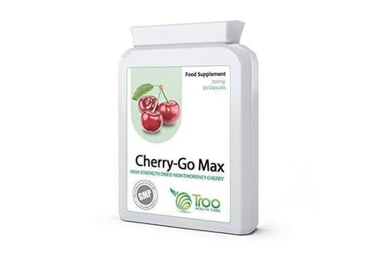 Cherry Go Max - Ultimate High Strength 750mg Capsules