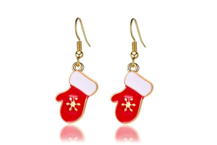 6 Pairs Christmas Drop Fashion Earrings