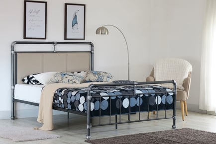 Archer Metal Bed - With or Without Mattress!