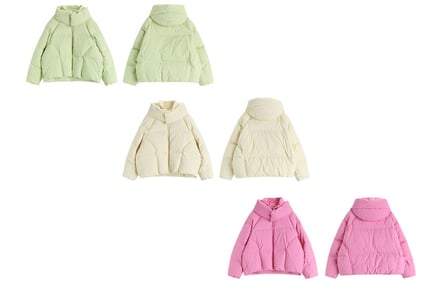 Women's Oversized Puffer Coat - 4 Colours!