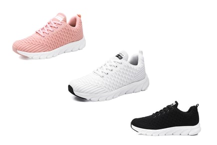Women's Trainers - Black, White or Pink