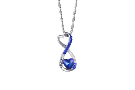 Blue Necklace and Earrings Set-Xmas Box