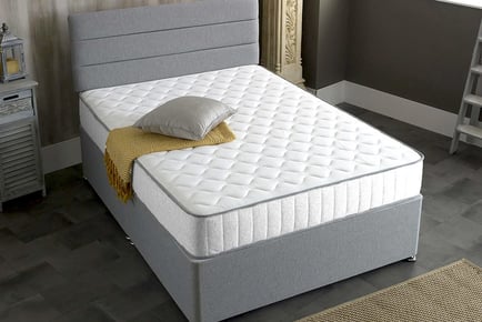 White Castle Memory Fibre Foam Spring Mattress