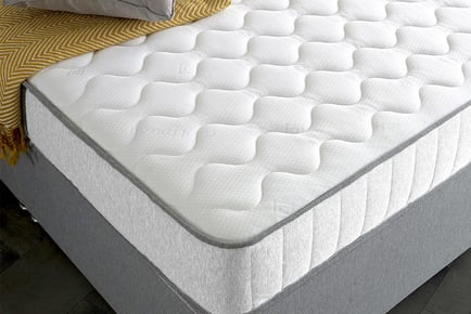 White Castle Memory Fibre Foam Spring Mattress