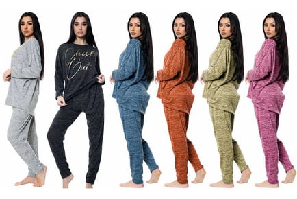 Chill Out Gold Foil Logo Loungewear