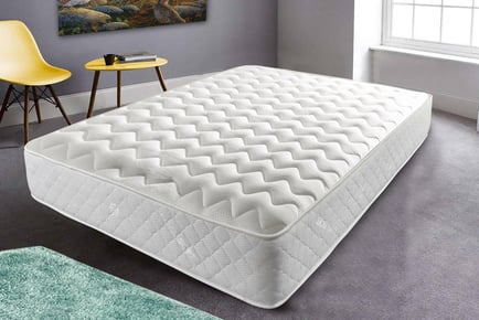 Orthopaedic cool-touch memory sprung mattress, King