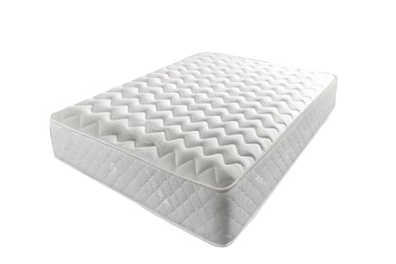 Orthopaedic cool-touch memory sprung mattress, King