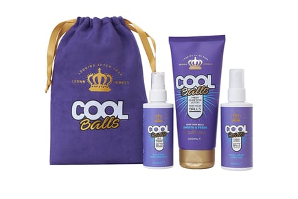 Cool Balls' 'The Ball Bag Gift Set' for Men