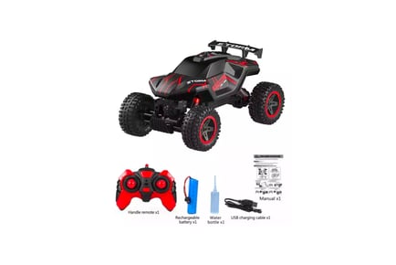 2.4G Remote Control Spray Monster Truck - Green, Red, Blue