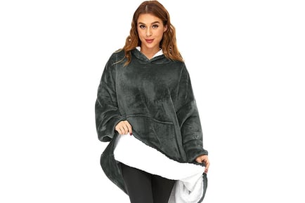 Unisex Soft Oversized Hooded Blanket