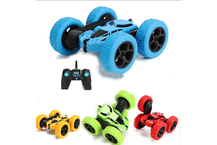 2.4GHz Double-Sided 360° Rotating RC Stunt Car - 4 Colours!