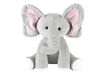 Plush Musical Elephant Projector Toy!