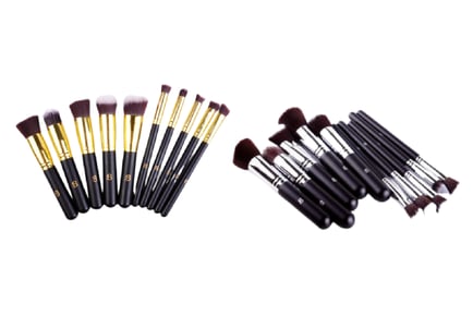 Professional iB 10pc Makeup Brushes