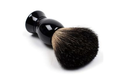 Shaving Brush in Black or Chrome