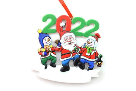 Snowman Christmas Ornament Tree Decoration - 1 or 2