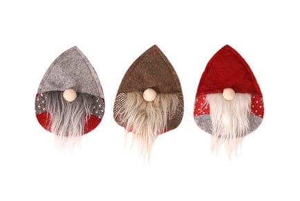 Christmas Gonk Felt Cutlery Cover - Pack of 4 or 6
