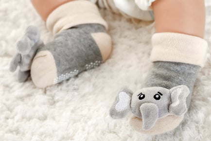 Baby's Animal Non-Slip Socks - 6 Design Options