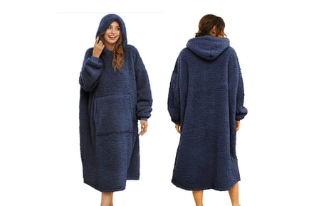 Oversized Sherpa Wearable Blanket - Choice of 6 Colours