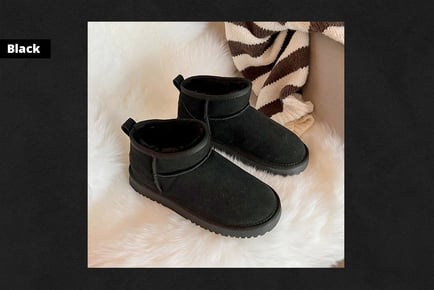 Super Cosy Thermal Suede Winter Boots - In 3 Colours