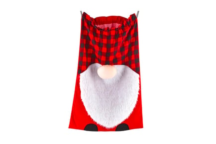 Giant Jolly Gnome Christmas Gift Sack