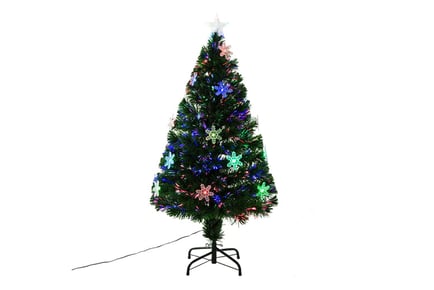 HOMCOM 4ft Artificial Christmas Tree