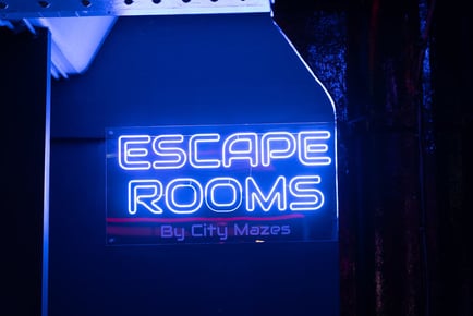 Escape Room for 2, 4 or 6 - Choice of Games - 3 Locations!