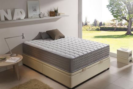 Extra thick 13-zone gel memory foam mattress, 6ft Super King