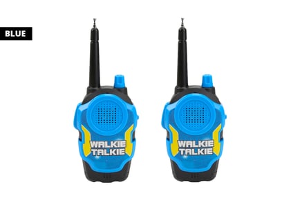 Kids Walkie Talkie Toy - Blue or Pink!