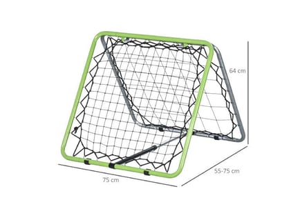 HOMCOM Angle Adjustable Rebounder Net