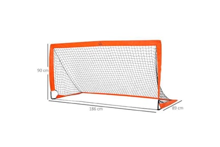 HOMCOM Tetoron MeshOutdoor Football Goal