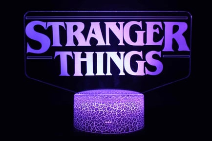 Stranger Things Inspired 3D Night Light - 3 Styles!