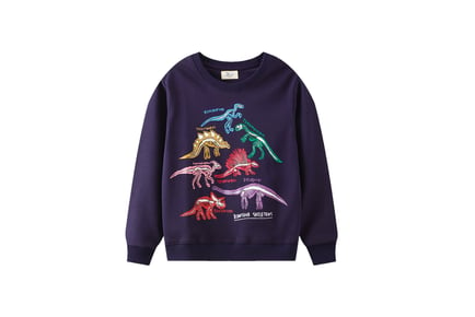 Kids Glow In The Dark Jumper - 7 Styles!