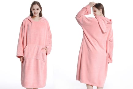 Oversized Hooded Soft Plush Blanket - 8 Colours