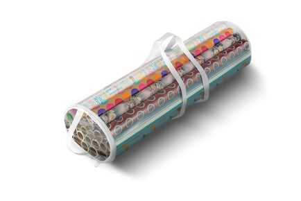 Christmas & Birthday Wrapping Paper Storage Bag - Neat & Tidy