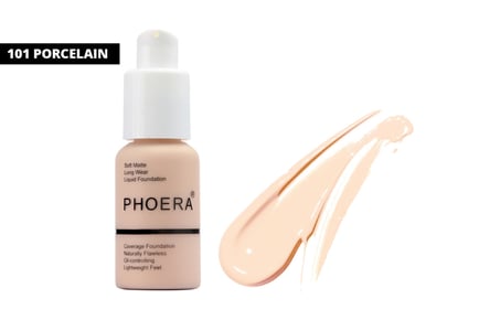 Phoera full coverage foundation, Truffle 110