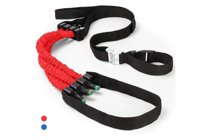 Multi Resistance Pull Up Assistance Band - Red & Blue Colour Options